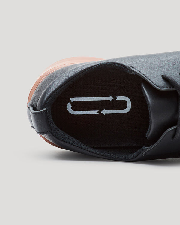 Black (Men's) - Close-up - Ponto Footwear